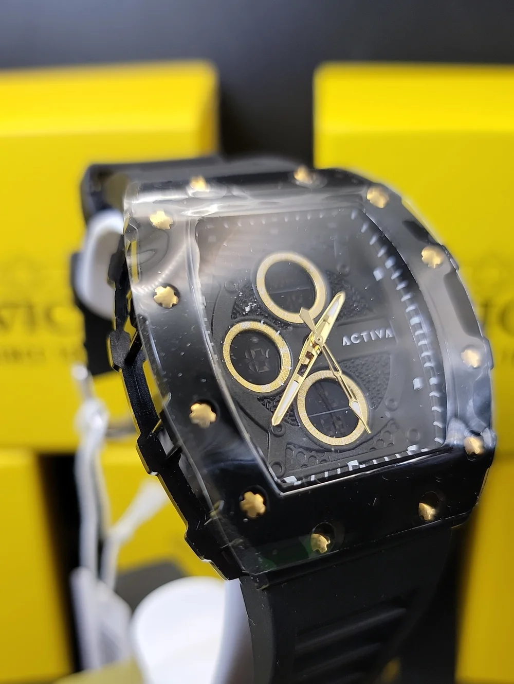 NEW Activa 🔥 Invicta Digital Essentials Men's Watch - 42.8mm, Black ACW2605-004